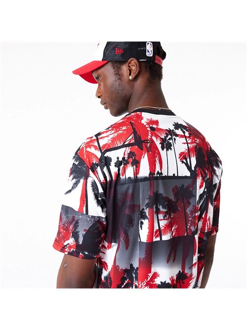 NewEra t-shirt bulls palm tree mesh NewEra | 60502576CHIBUL PALM MESH